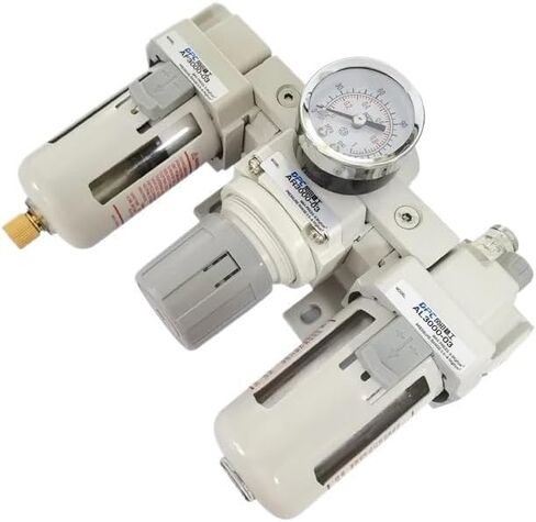 AC2000-02 AC3000-03D AC4000-04D Air Source Air Processor Regulator Compressor Filter Relief Valve Sanlian Pieces Oil Separator(AC4000-04,Fiber Filter) in Saudi Arabia