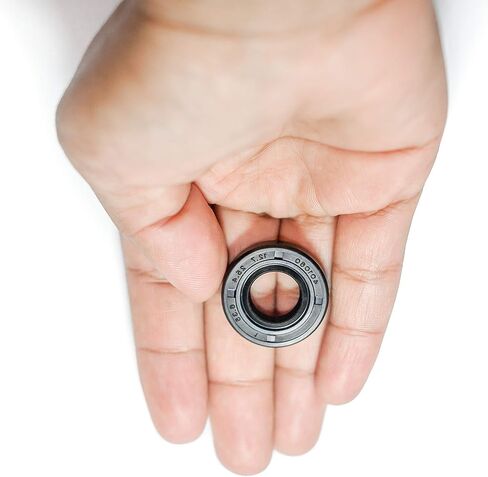 EAI OIL SEAL 12 مم × 25 مم × 5 مم TC شفة مزدوجة ث/الربيع. حالة معدنية مع طلاء المطاط النتريل in Saudi Arabia