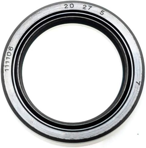 EAI OIL SEAL 20 مم × 27 مم × 5 مم TC شفة مزدوجة ث/الربيع. حالة معدنية مع طلاء المطاط النتريل in Saudi Arabia