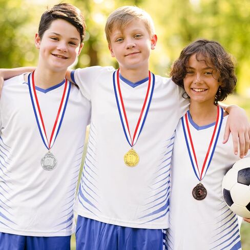 3 Packs 1st 2nd 3rd Place Award Number Medals Gold Silver Bronze Award Medals with Ribbon Winner Awards Olympic Style Winner Medals for Sports Day Prizes Party Favours Office Games in Saudi Arabia