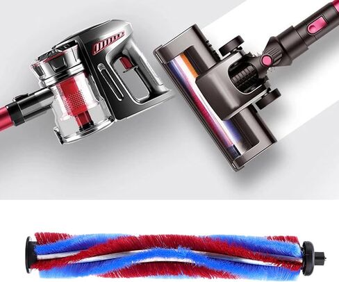 Generic Vacuum Attachments, Soft Roller Brush Head for for A219 Pro Cordless Vacuum Cleaners Parts Hardwood Floor Attachment Roller Brush V Shape Top, Genericvh59r2npgz in Saudi Arabia