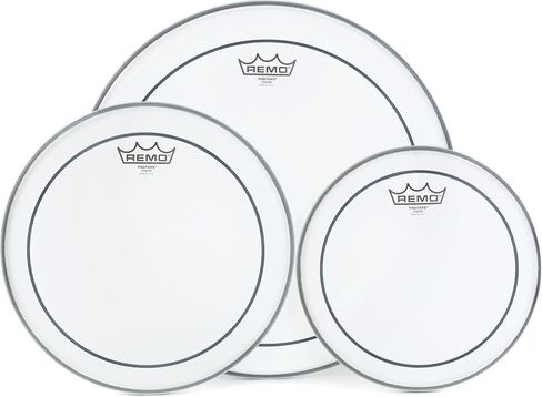 Remo Pinstripe 3-Piece Tom Pack - 10 12 16 Inches - Coated in Saudi Arabia