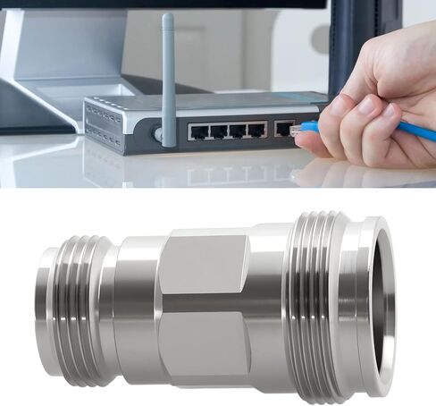Create idea 4.3-10 Female to N-Type Female RF Adapter DC-6GHz for Antenna Systems Test Equipment in Saudi Arabia