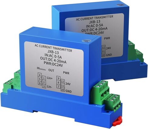 AC DC 0-1000V جهاز إرسال الجهد إلى 4-20MA 0-10V 0-5V RS485 مستشعر الجهد DC24V 0-100V 0-200V 0-500V محول الجهد DC24V (0-10V ، DC 0-100V) in Kuwait