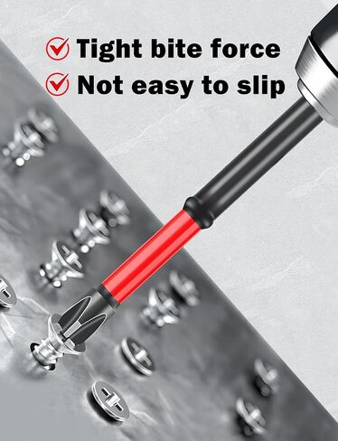 FPH2 Impact Screwdriver Bit Set - 10pcs S2 Steel Insulated Bits (65mm+110mm) for Electricians, 1/4" Hex Shank Magnetic Drill Bits for Circuit Breakers ﻿ (10pic) in Saudi Arabia
