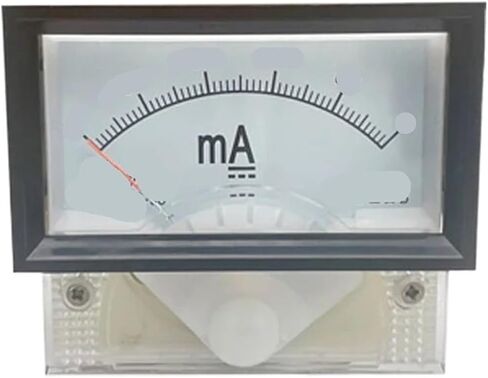 85C17-DC Ma Milliamter Pointer Panel Square 70 * 40mm مع إطار أسود (150mA) in Kuwait