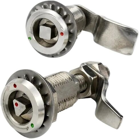 1-4-Short Positive MS816S-1-1A Rotary Latch Lock Triangle Four Corners Adjustable Telescopic Turning Train Electric Cabinet Door Lock 1Pcs in Saudi Arabia