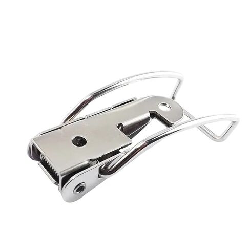 1Pcs Iron Stainless Steel Cabinet Boxes Hasp Lock Spring Loaded Latch Catch Toggle Locks Buckle in Kuwait