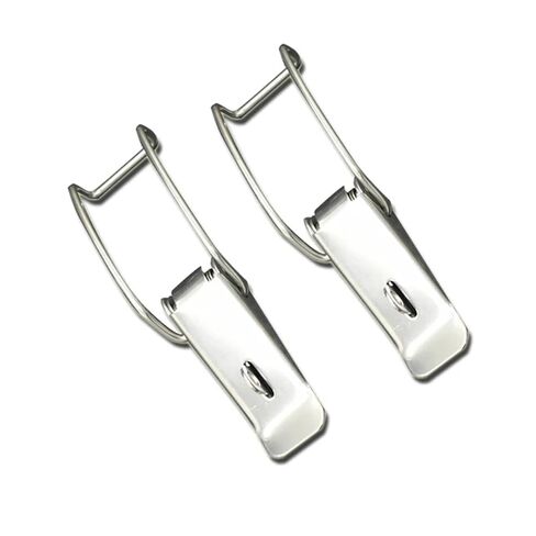 1Pcs Iron Stainless Steel Cabinet Boxes Hasp Lock Spring Loaded Latch Catch Toggle Locks Buckle in Kuwait