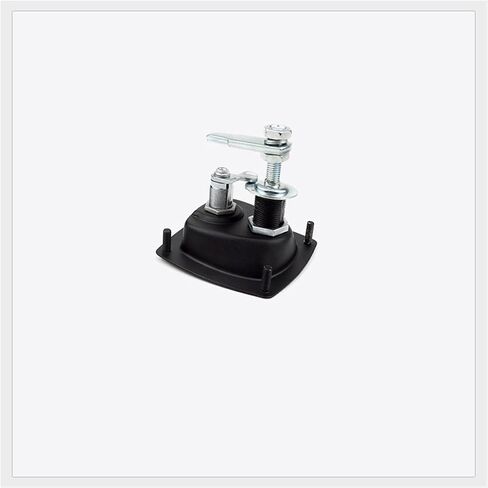 1Pcs with Lock Handle Lock Compression Type Lock Industrial Cabinet Lock Black Pressing Panel Engineering Car Door Square Hood T-Shaped Lock in Saudi Arabia