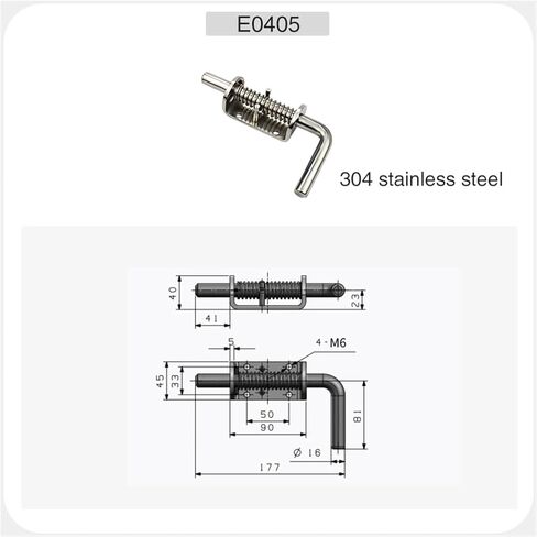 Stainless Steel Latch Door Cabinet Bathroom Door Latch Old Style Door Lock Bolt Works Car Door Lock Latch Hinge 1Pcs in Kuwait