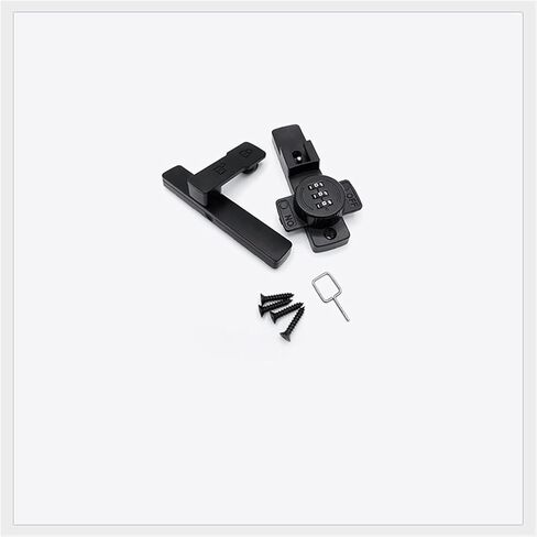 Gold Keyless Cabinet Lock Cabinet Lock Double-Door Glass Closet Door Lock Drawer Lock Refrigerator Lock 1Pcs in Kuwait