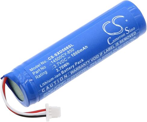 Replacement Battery for Sennheiser 508494, 508497, RX XLR, TX XLR, XSW-D PN:Sennheiser 14500CY-850 1000mAh / 3.70Wh in Saudi Arabia