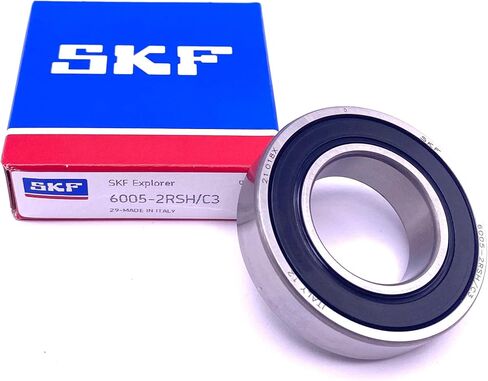 SKF 6005 2RSH C3 Deep Groove Ball Bearing, Rubber Sealed 6005-2RSH/C3 25x47x12 mm in Saudi Arabia