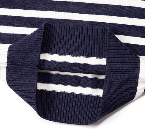 Danny D Boys Stripe Quarity Zips Pulover Sweater Kids chunky chunky long sweeve knit pullover سترة in Saudi Arabia
