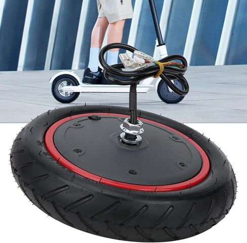 Haofy 350W 36V Driving Wheel Motor Inflatable Tyre Fit for M365 Pro M365 Pro2 Electric Scooter, Repuestos Scooter in Saudi Arabia