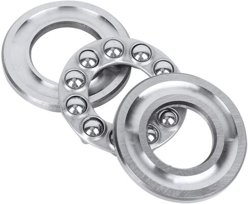 51204 Precision Machined Plane Thrust Bearing for Machinery Manufacturing Axial Ball Bearing Hardware Parts [5pcs] in Saudi Arabia