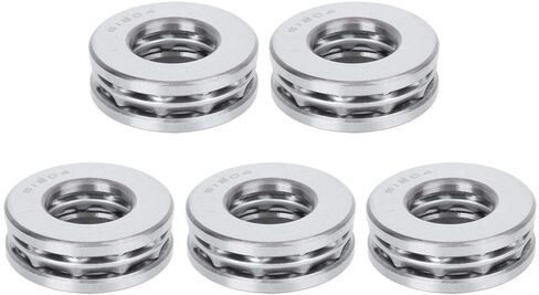 51204 Precision Machined Plane Thrust Bearing for Machinery Manufacturing Axial Ball Bearing Hardware Parts [5pcs] in Saudi Arabia
