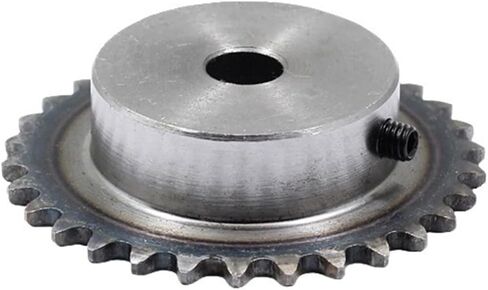 Pinion Hardware for Mechanical Rotation 1pc 04C Chain Gear Steel 10-24 Tooth Industrial Sprocket Wheel Motor Chain Drive Sprocket Tooth Bore 12mm Pitch 6.35mm(20 Teeth) in Kuwait