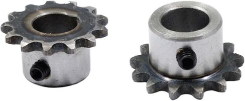 Pinion Hardware for Mechanical Rotation 1pc 04C Chain Gear Steel 10-24 Tooth Industrial Sprocket Wheel Motor Chain Drive Sprocket Tooth Bore 12mm Pitch 6.35mm(20 Teeth) in Kuwait