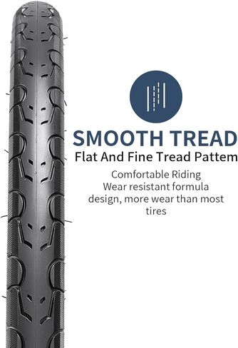 YUNSCM 2-PCS 700C Bike Tires 700x32C/32-622 Compatible with Road Bike Tires 700x30C 700x31C 700 x 32C 700x33C 700x34C Bicycle Tires（Y-1282） in Saudi Arabia