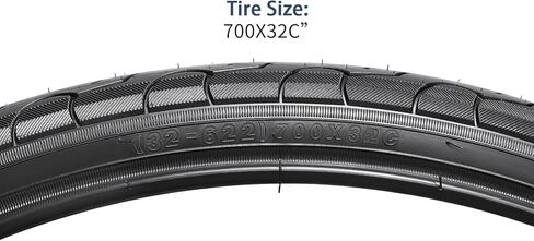 YUNSCM 2-PCS 700C Bike Tires 700x32C/32-622 Compatible with Road Bike Tires 700x30C 700x31C 700 x 32C 700x33C 700x34C Bicycle Tires（Y-1282） in Saudi Arabia