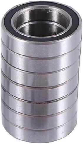 10PCS 6701-2RS 12X18X4 mm Miniature Double Rubber Sealed Deep Groove Ball Bearings in Saudi Arabia