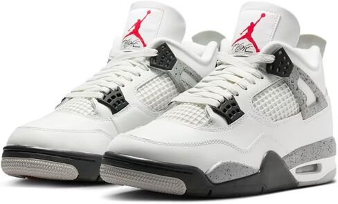 Nike Air Jordan 4 Retro Summit White Cement Men's Size 13 in Saudi Arabia
