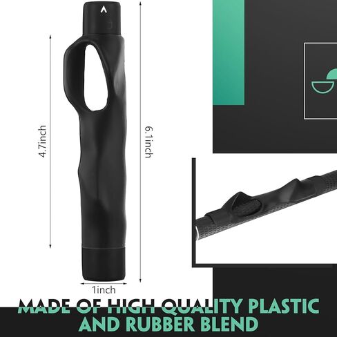 Golf Grip Trainer for Right Handed – Swing Trainer Golf Club Accessory for Hand Position Correction – Golf Training Aid to Improve Grip, Muscle Memory & Posture in Kuwait