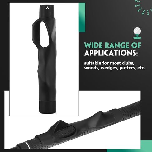 Golf Grip Trainer for Right Handed – Swing Trainer Golf Club Accessory for Hand Position Correction – Golf Training Aid to Improve Grip, Muscle Memory & Posture in Kuwait