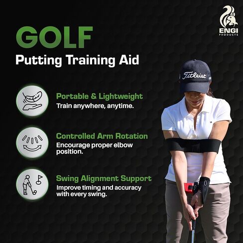 Engi Training Training Adm Bands - Trans and Arm Trainer للرجال أو النساء - إكسسوارات الجولف للممارسة ، والتحكم في التقلب in Saudi Arabia