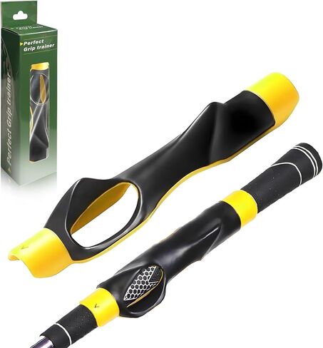 Golf Grip Trainer ، مدرب جولف أرجوحة لتعزيز دقة قبضة ، مساعدة التدريب على الجولف ، قبضة Grip Trainer Golf Club للمساعدة في تدريب موقع اليد الصحيح ، هدايا ملحقات الجولف للرجال والنساء in Saudi Arabia