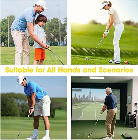 Golf Grip Trainer ، مدرب جولف أرجوحة لتعزيز دقة قبضة ، مساعدة التدريب على الجولف ، قبضة Grip Trainer Golf Club للمساعدة في تدريب موقع اليد الصحيح ، هدايا ملحقات الجولف للرجال والنساء in Saudi Arabia