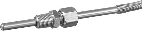 1/8 Inch NPT Probe Stainless Steel K Type Thermocouple Temperature Sensor 1M-8M Cable Wire 1Pcs(Cable 1M) in Saudi Arabia