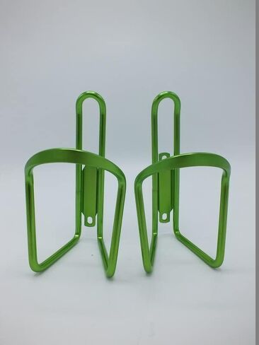 Green Water Bottle Cage Pair Road Mountain Hybrid Confort Cruiser Bike Frame Mount Aluminum Alloy in Saudi Arabia
