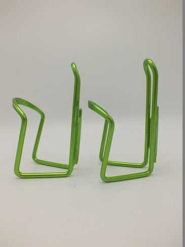 Green Water Bottle Cage Pair Road Mountain Hybrid Confort Cruiser Bike Frame Mount Aluminum Alloy in Saudi Arabia