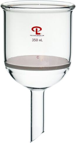Precision 350 mL, Filter Funnel, Coarse Porosity Fritted Disc, Buchner in Saudi Arabia