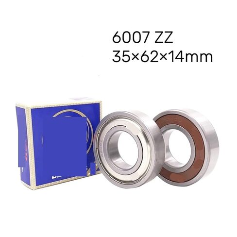 كرة أخدود عميقة تحمل 6007 ZZ 35x62x14mm محمل الصلب 35 * 62 * 14mm (2pcs ، DDU) in Kuwait