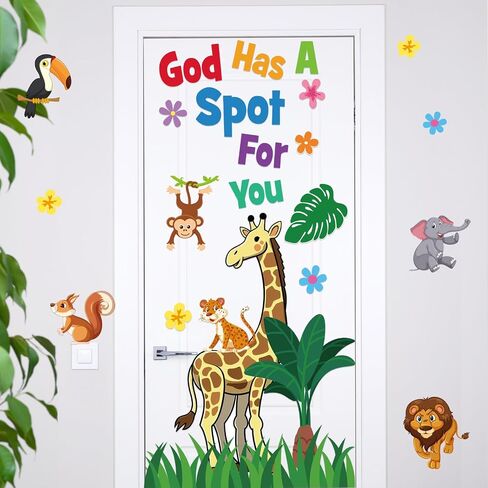 Honoson Amazing Things Happen Here Classroom Door Decor Bulletin Board Set Motivational Door Decor Inspirational Welcome Cutout for Classroom Back to School Educational Learning Activities in Saudi Arabia
