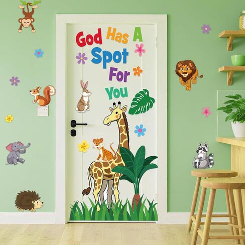 Honoson Amazing Things Happen Here Classroom Door Decor Bulletin Board Set Motivational Door Decor Inspirational Welcome Cutout for Classroom Back to School Educational Learning Activities in Saudi Arabia