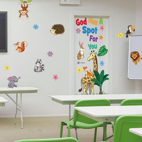 Honoson Amazing Things Happen Here Classroom Door Decor Bulletin Board Set Motivational Door Decor Inspirational Welcome Cutout for Classroom Back to School Educational Learning Activities in Saudi Arabia