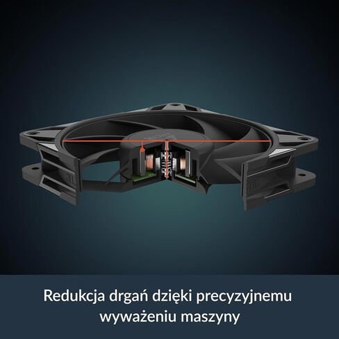 Arctic P12 Pro PST CO-مروحة قسط قوية للتشغيل المستمر ، مروحة PWM 120 مم مع تقسيم Y-Cable ، 400-3000 دورة في الدقيقة ، 0 دورة في الدقيقة <5 ٪ PWM ، محمل كرة مزدوج ، 4 دبوس-أسود-أسود in Saudi Arabia