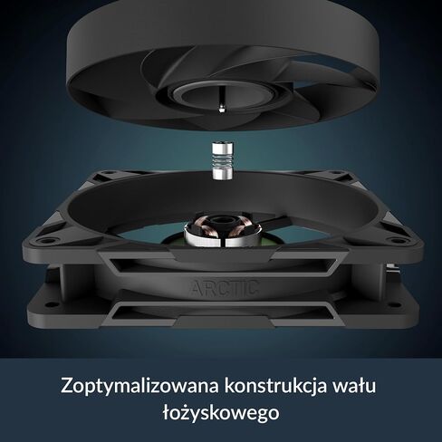 Arctic P12 Pro PST CO-مروحة قسط قوية للتشغيل المستمر ، مروحة PWM 120 مم مع تقسيم Y-Cable ، 400-3000 دورة في الدقيقة ، 0 دورة في الدقيقة <5 ٪ PWM ، محمل كرة مزدوج ، 4 دبوس-أسود-أسود in Saudi Arabia