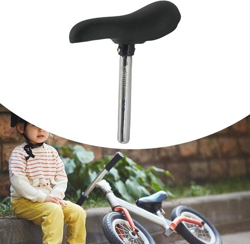 Kids Bike Saddle Cycling Seat Cushion High Performance Easy to Use, Include Seatpost, Comfortable for Outdoor Children Sports in Saudi Arabia