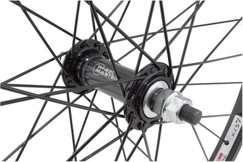 Wheel Master Front 26 x 1.75/2.125, WEI-AS7X Black 3/8, 14g Blk SS Spokes, 36H in Saudi Arabia