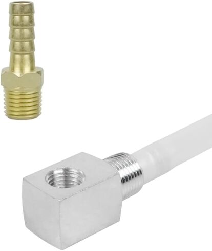 7-0948 Universal 12" Marine Fuel Tank Pickup Tube with Strainer, Polyethylene Fuel Pickup Tube with Brass Barb Connector Compatible with Standard Universal Boat Fuel Tank in Saudi Arabia