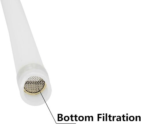 7-0948 Universal 12" Marine Fuel Tank Pickup Tube with Strainer, Polyethylene Fuel Pickup Tube with Brass Barb Connector Compatible with Standard Universal Boat Fuel Tank in Saudi Arabia