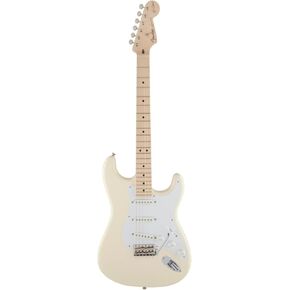 Fender Eric Clapton Stratocaster Electric Guitar ، Maple Fingerboard - Olympic White in Kuwait
