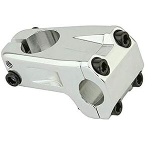 Lowrider Silver Alloy Bike STEM 28.6/22.2mm 7326 50mm. جزء الدراجة ل Cruiser ، BMX ، Trike ، أجزاء الدراجات in Kuwait