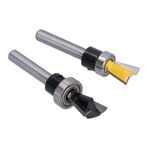 جهاز التوجيه Dovetail ، 2pcs توجيه بتات مفصل توجيه مفصل الخشب قطع طحن 1/4in أجهزة التوجيه شانك 1/4 قطعة جهاز التوجيه مع المحمل للأعمال الخشبية in Kuwait